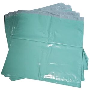 Poly Mailers, In Jade Green, 50 Count 24" x 24". Self Adhesive.